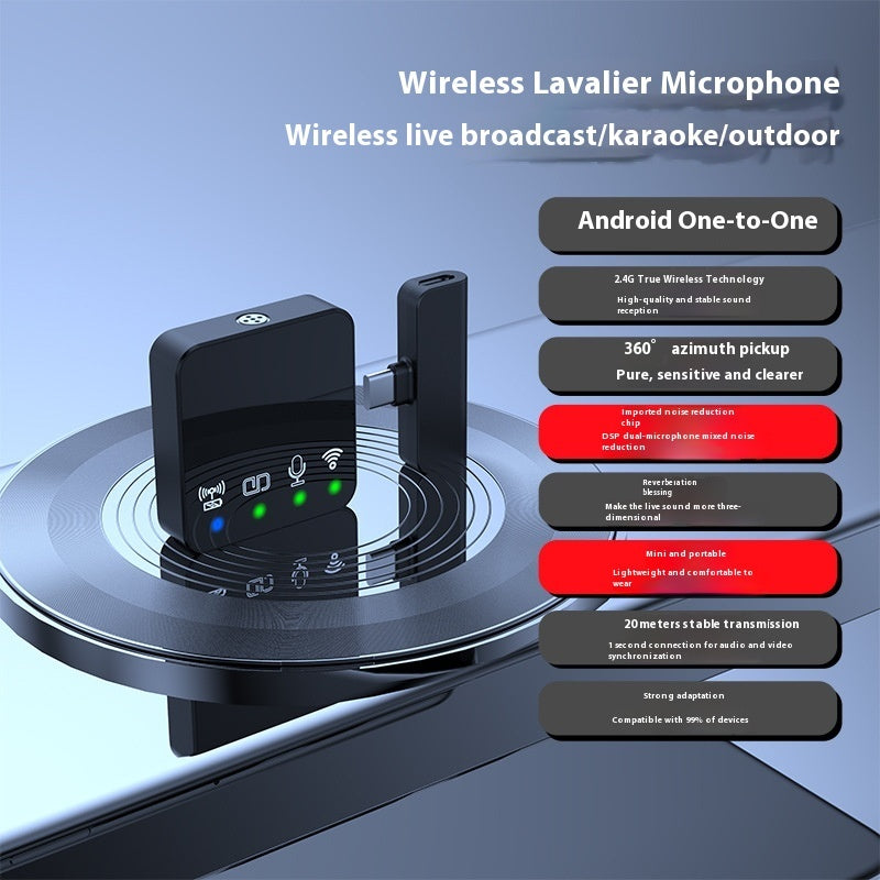 CrystalSound Pro Wireless Microphone With Bluetooth