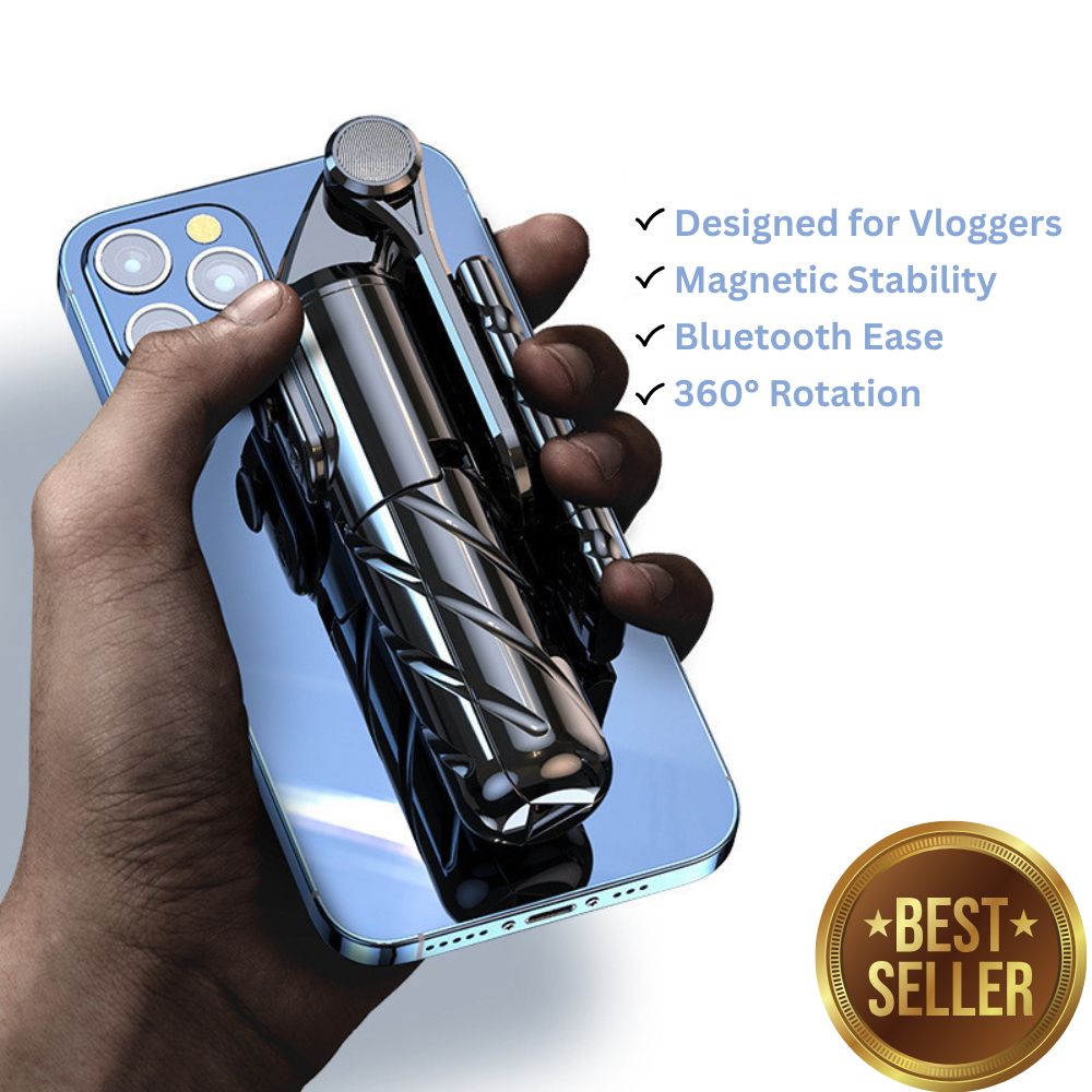 SpinGripPro™ Magnetic Mini Selfie Stick